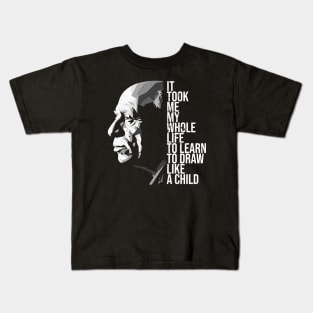 pablo picasso quotes Kids T-Shirt